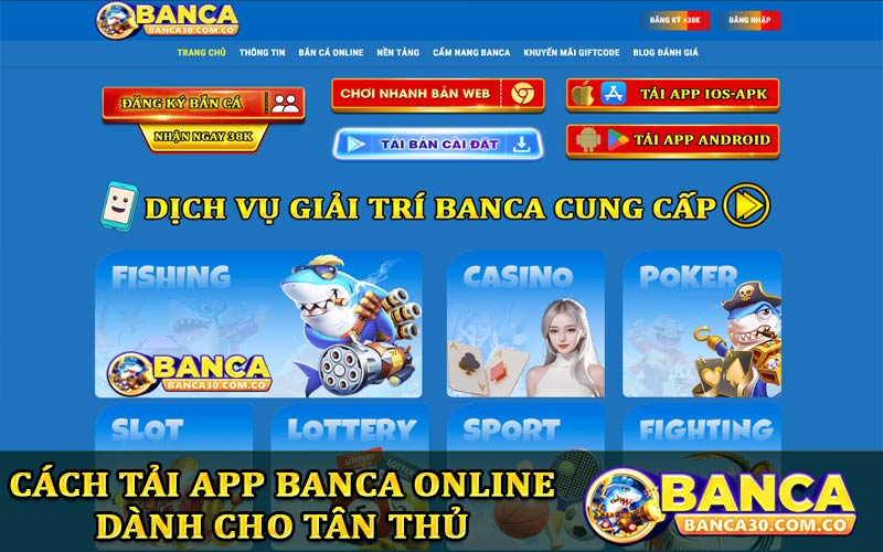 Cách tải app Banca Online dành cho tân thủ